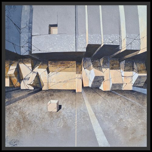 250410 Square von Gerard Philippart, Malerei kaufen auf Singulart