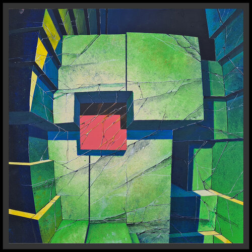 250505 Square by Gerard Philippart, Painting for Sale on Singulart