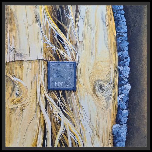 250810 Square Birchwood van Gerard Philippart, Schilderij te koop op Singulart