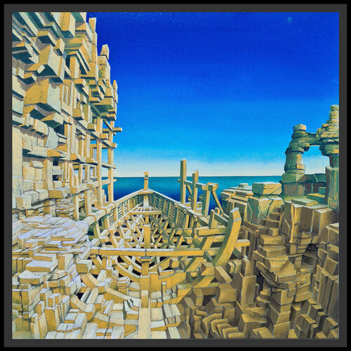 260202 Square par Gerard Philippart, Peinture en vente sur Singulart