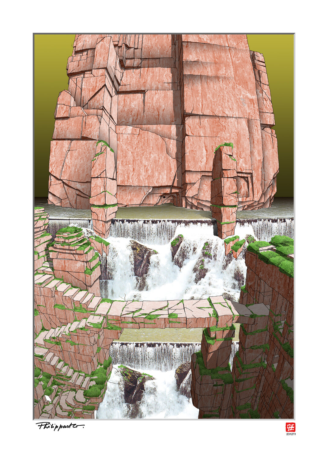 231211 Wasserfall Gerard Philippart