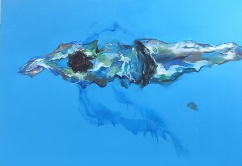 FREISCHWIMMERIN by Petra Rader, Painting for Sale on Singulart