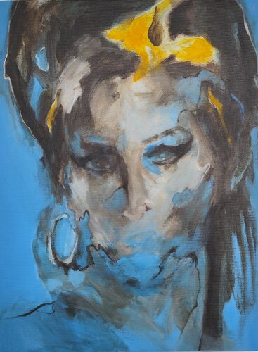 Amy Winehouse von Petra Rader, Malerei kaufen auf Singulart