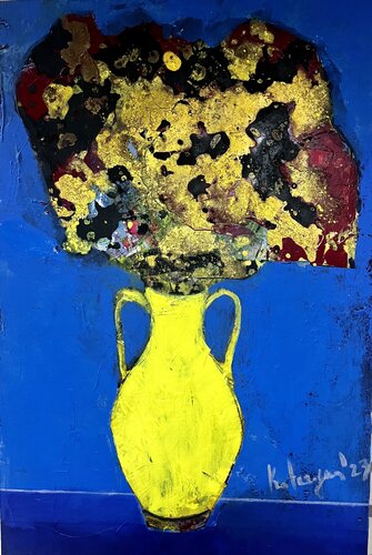 Gold by Kateryna Hai, Painting for Sale on Singulart