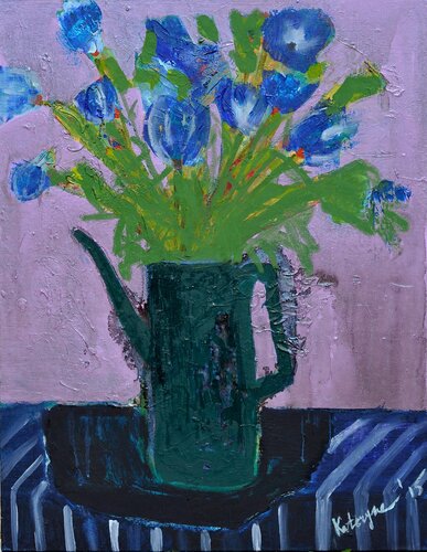 The Flowers by Kateryna Hai, Painting for Sale on Singulart