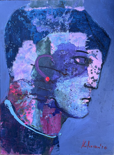 Portrait by Kateryna Hai, Painting for Sale on Singulart