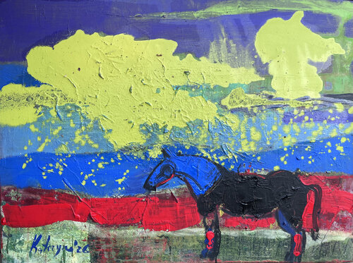 Landscape by Kateryna Hai, Painting for Sale on Singulart