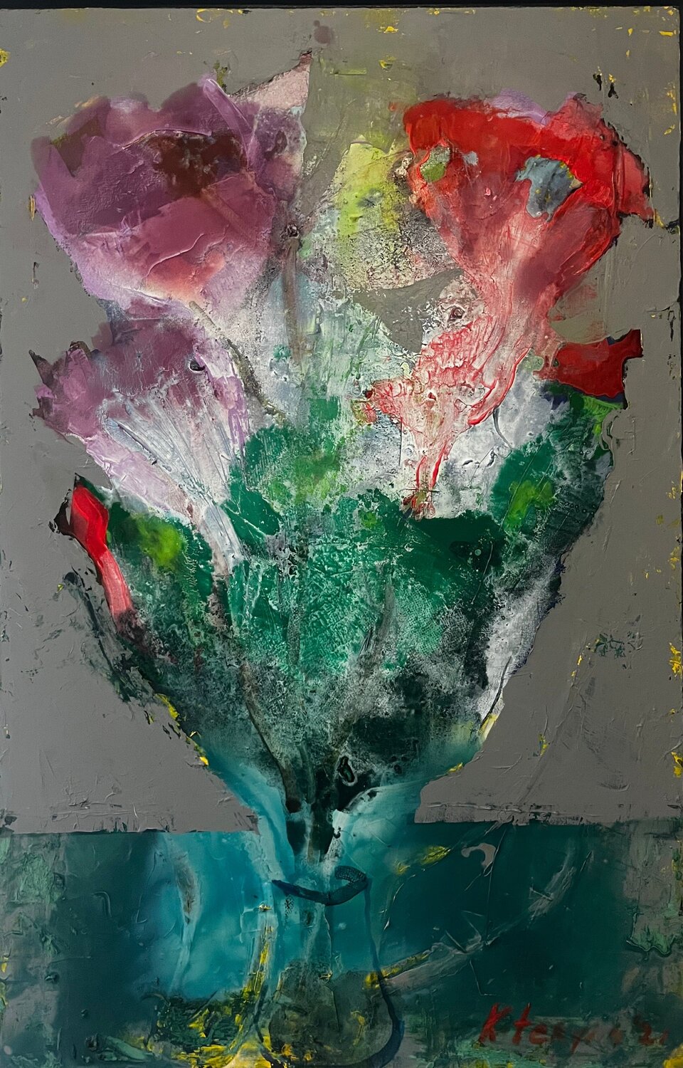 Blue Flowers Kateryna Hai