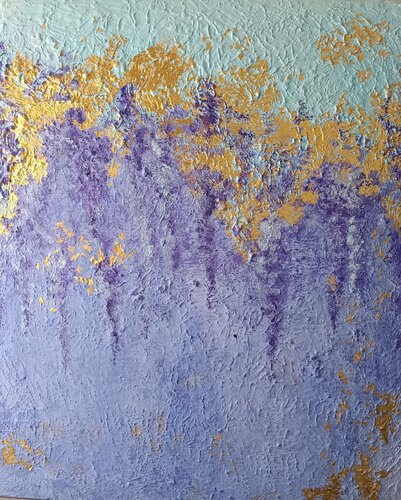 Glicine nel sole di luana baldi, Pittura in vendita su Singulart