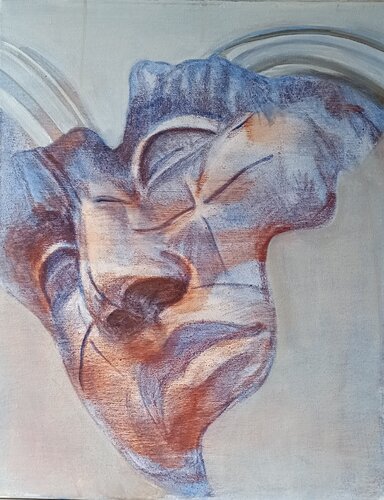 Omaggio a Mitoraj de luana baldi, Dibujo a la venta en Singulart