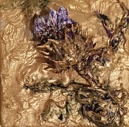 Cardo viola van luana baldi, Schilderij te koop op Singulart