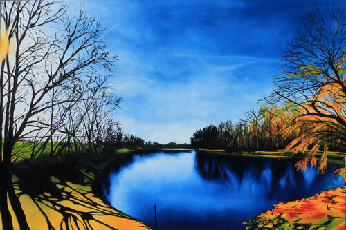Reflections I by Timon Stork, Painting for Sale on Singulart