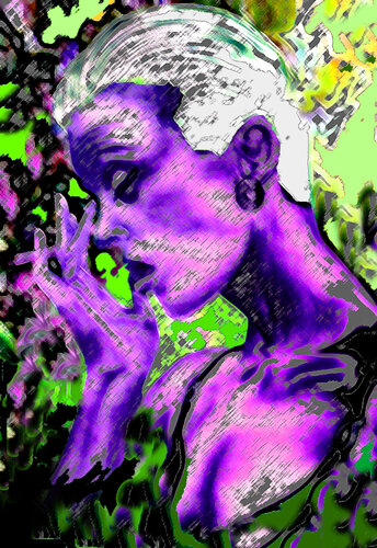 Pink Lady by Timon Stork, Print for Sale on Singulart