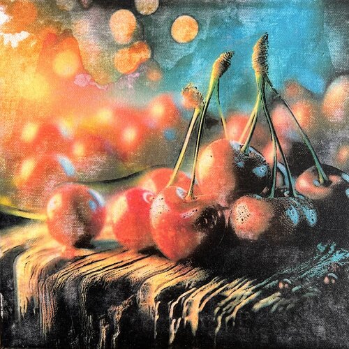 Sunlit Cherries by Timon Stork, 기타 매체 for Sale on Singulart