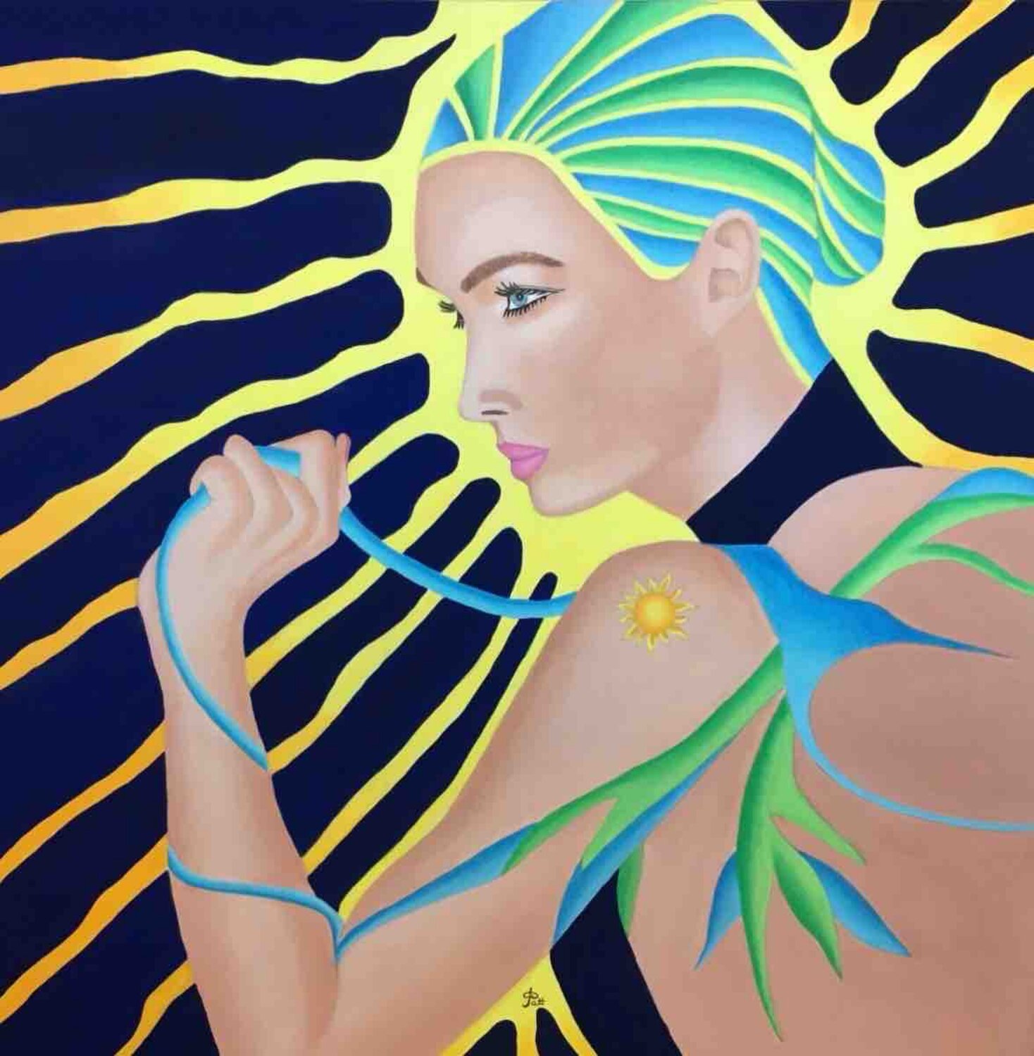 Energy Patrizia Poli Pintura original en venta