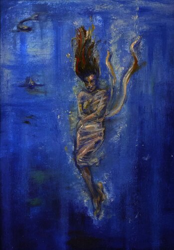 Death or Salvation by Kseniya Lia, Painting for Sale on Singulart