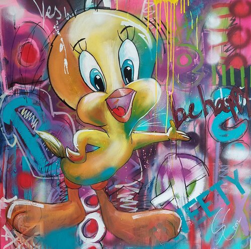 Tweety von Silke von Clarmann, Malerei kaufen auf Singulart