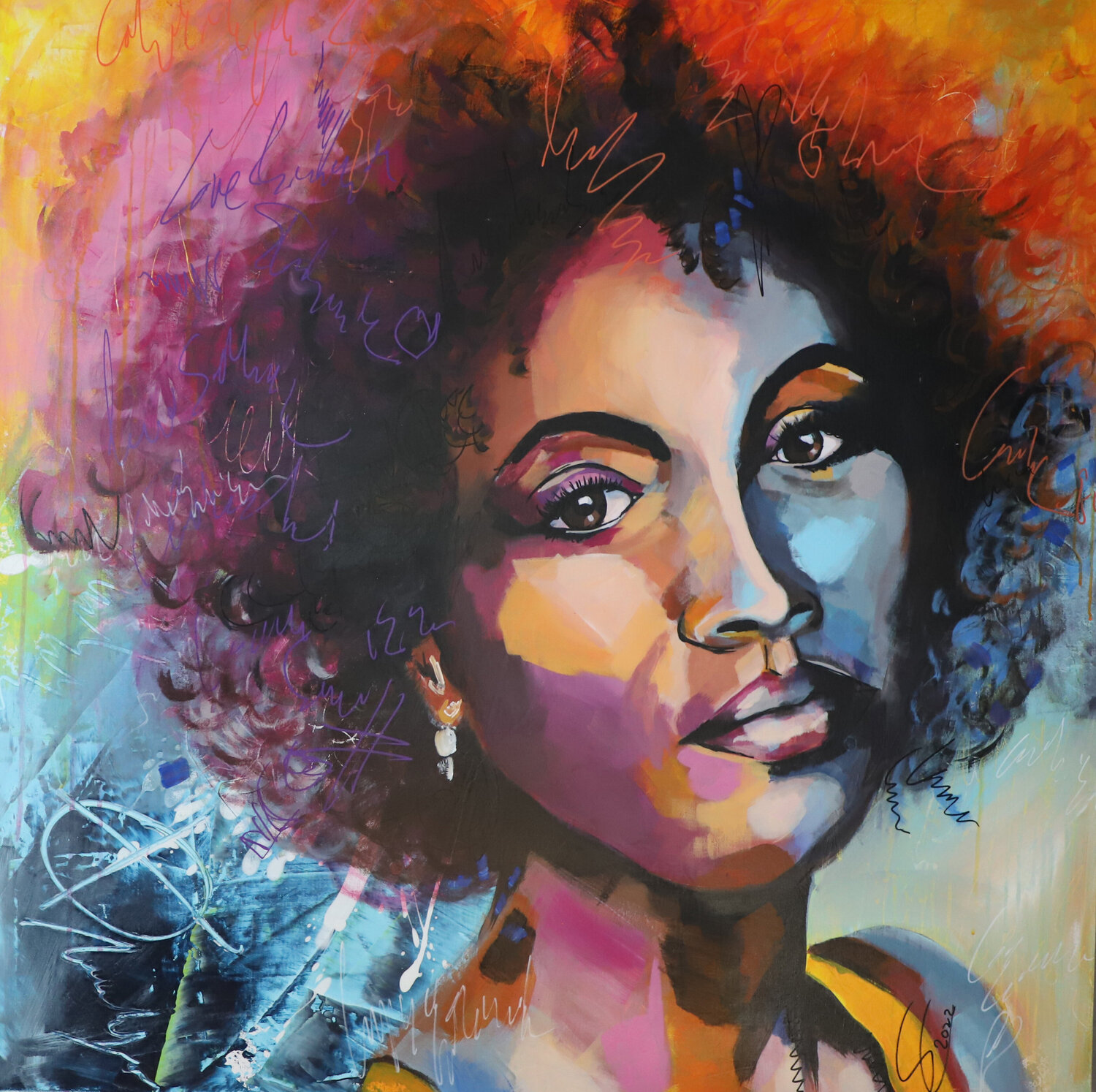 Vielfalt Silke von Clarmann Pintura original en venta