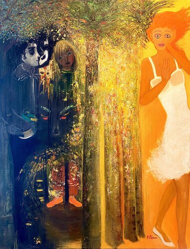 L'Inconstance Climatique van Sylvie PERON, Schilderij te koop op Singulart