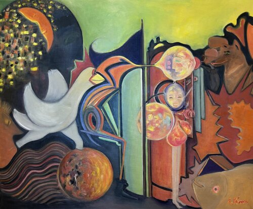 Le souffleur de verre et la Poule Heureuse Sylvie PERON