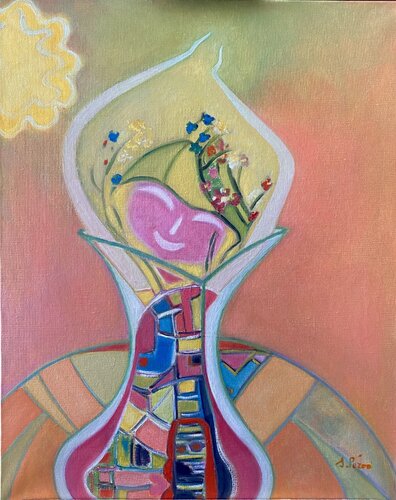 Le Printemps van Sylvie PERON, Schilderij te koop op Singulart