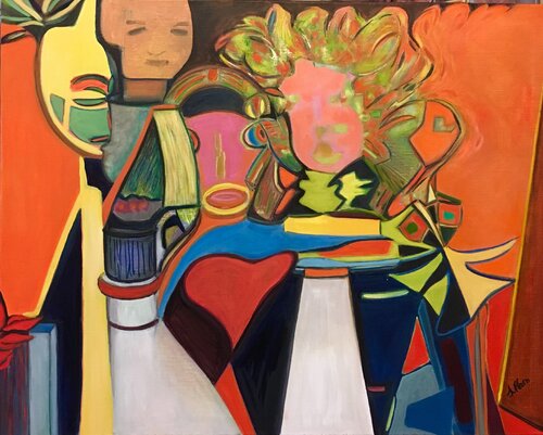 Le poid de l'Ame van Sylvie PERON, Schilderij te koop op Singulart