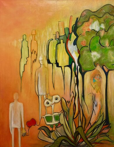 Un coeur pur van Sylvie PERON, Schilderij te koop op Singulart