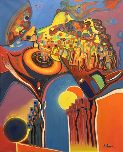 L'Univers van Sylvie PERON, Schilderij te koop op Singulart