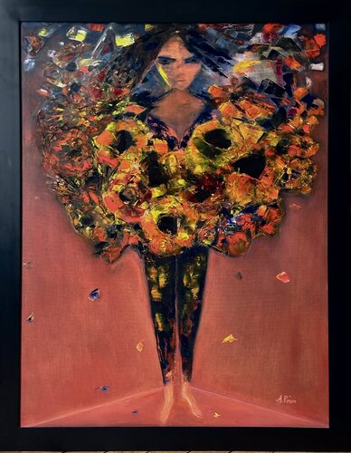 La révolte des Femmes van Sylvie PERON, Schilderij te koop op Singulart