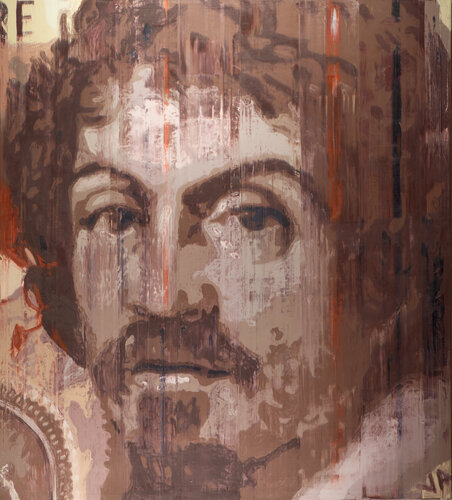 Portrait of an Italian Lira (Caravaggio) van Djawid C. Borower, Schilderij te koop op Singulart
