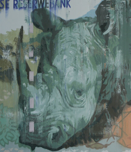 Portrait of the South African Rand van Djawid C. Borower, Schilderij te koop op Singulart