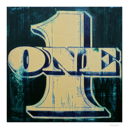Printing a One-Dollar Note (hand-signed) by Djawid C. Borower, Print for Sale on Singulart