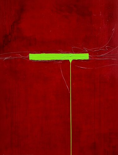 Green Mile von Nele Kugler, Malerei kaufen auf Singulart