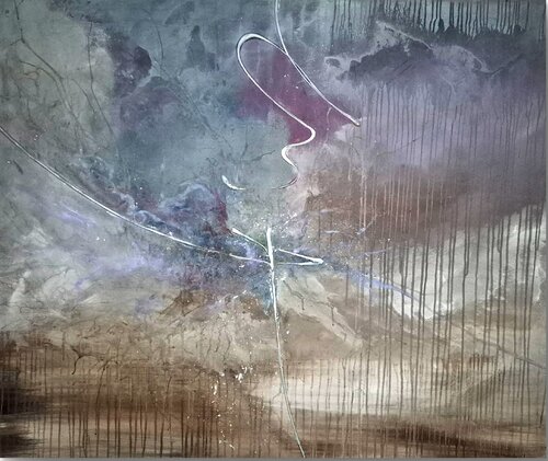 Gezeitenspiel von Nele Kugler, Malerei kaufen auf Singulart