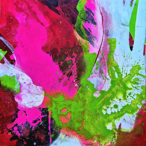 Blooming I von Nele Kugler, Malerei kaufen auf Singulart