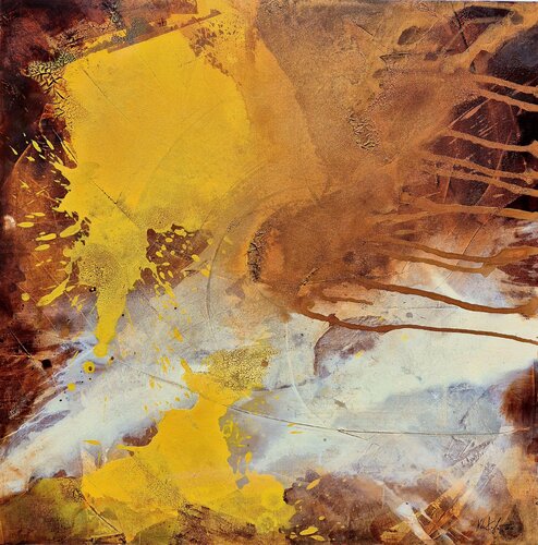 autumn comes II von Nele Kugler, Malerei kaufen auf Singulart