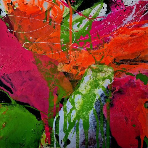 Blooming III von Nele Kugler, Malerei kaufen auf Singulart