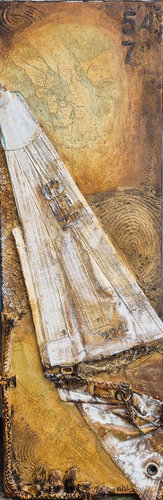 "Segeln gehn" X von Nele Kugler, Malerei kaufen auf Singulart