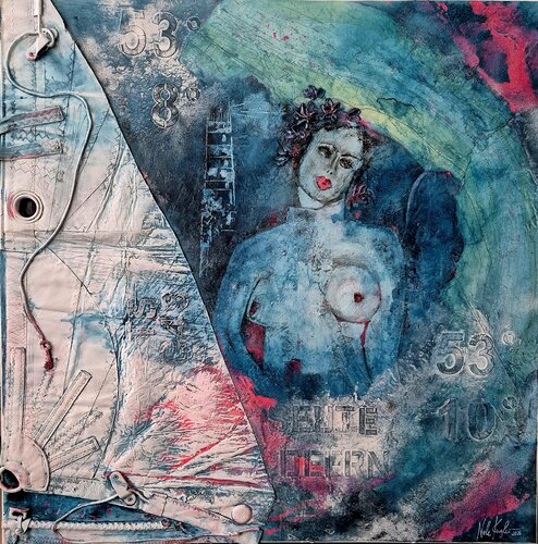 Seute Deern / "Segeln gehn" XI von Nele Kugler, Malerei kaufen auf Singulart