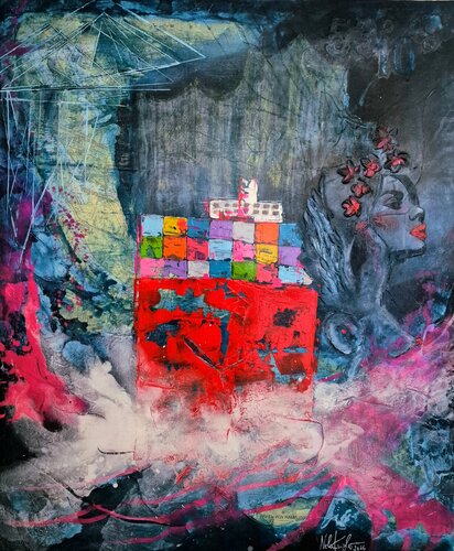 Pötte gucken XVI de Nele Kugler, Pintura a la venta en Singulart