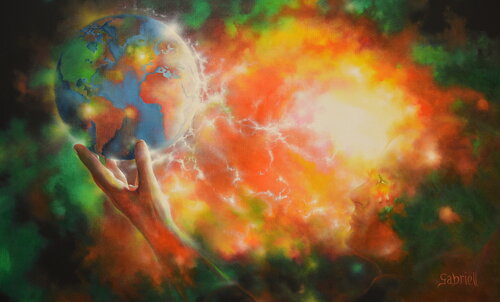 Tous pour un...Un pour tous van Gabriel Lavoie, Schilderij te koop op Singulart