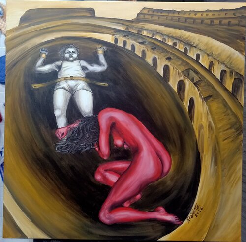 Mamma Roma di Rosa Cacace, Pittura in vendita su Singulart