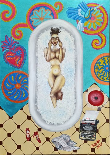 Eterno femmineo di Rosa Cacace, Pittura in vendita su Singulart