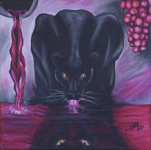 Nero inebriante de Rosa Cacace, Pintura a la venta en Singulart