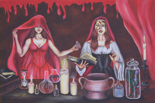 ACQUA AL SAPORE DI VENDETTA de Rosa Cacace, Pintura a la venta en Singulart