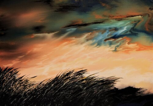 Summer wind di Felix Günther, Pittura in vendita su Singulart