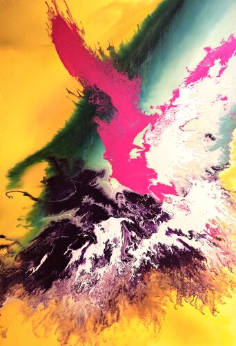 Idealism on the way by Felix Günther, Painting for Sale on Singulart