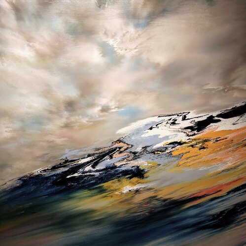 Movement is part of nature van Felix Günther, Schilderij te koop op Singulart