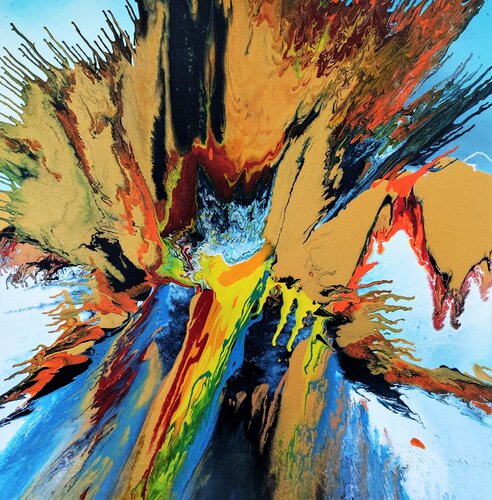 Modification by Felix Günther, Painting for Sale on Singulart