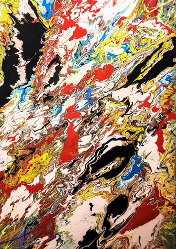 World of feelings by Felix Günther, Painting for Sale on Singulart